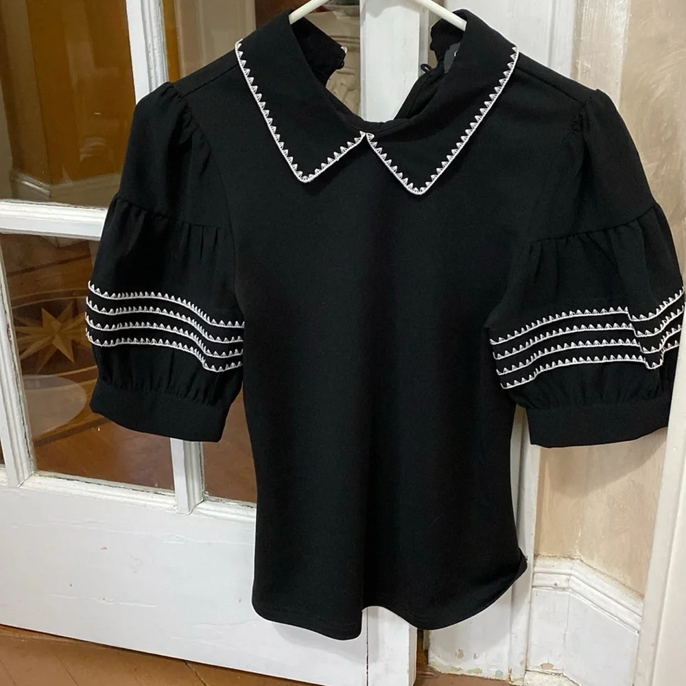 Gracia puff sleeve blouse - Picture 8 of 9